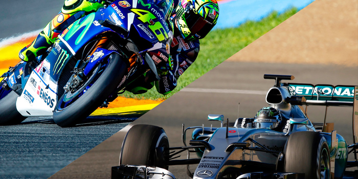 MotoGP bikes are virtually as quick as F1 cars