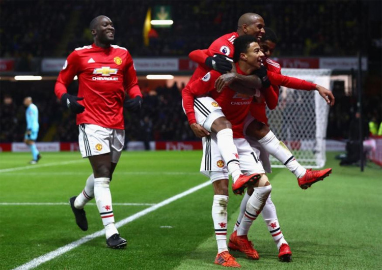 Jesse-Lingard-v-Watford-Celebrate