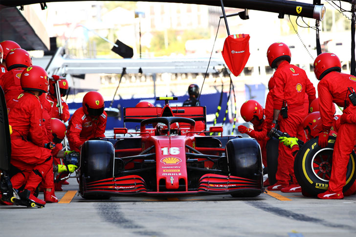 Charles Leclerc of Ferrari Charles Leclerc of Ferrari