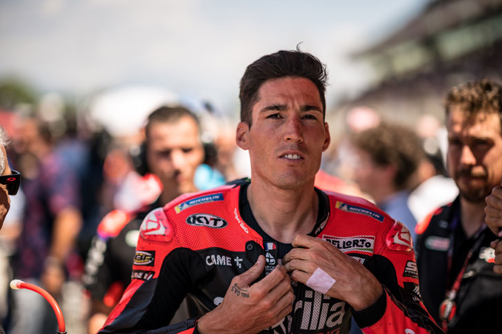 Aleix Espargaro of Aprilia Racing