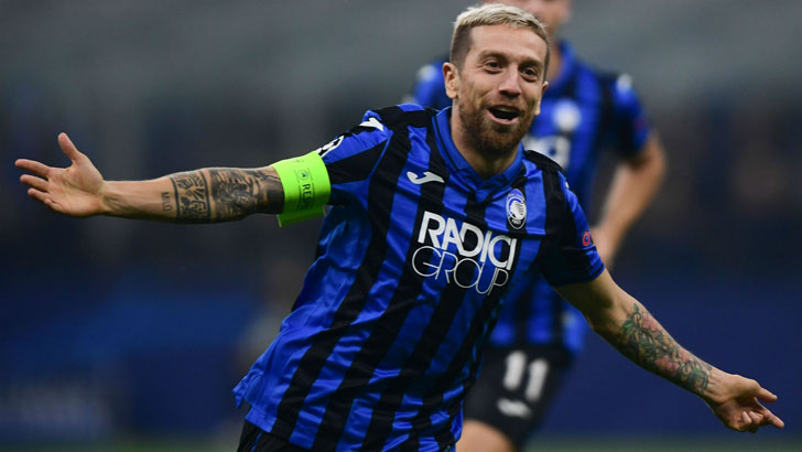 Alejandro Gomez in action for Atalanta.