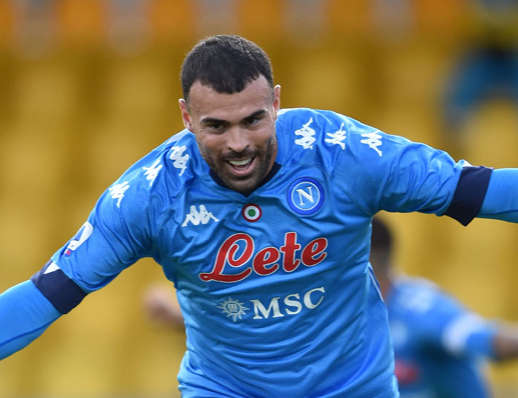 Andrea Petagna of Napoli Andrea Petagna of Napoli