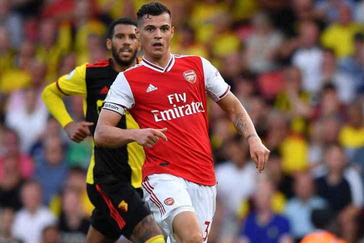 Arsenal midfielder Granit Xhaka