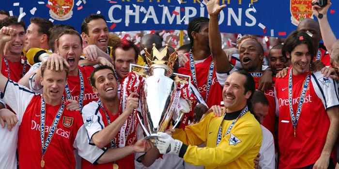 Arsenal – 3 times champions