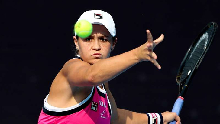 Ashleigh Barty is the top seed for the women’s tournament