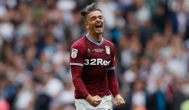 Aston Villa captain Jack Grealish