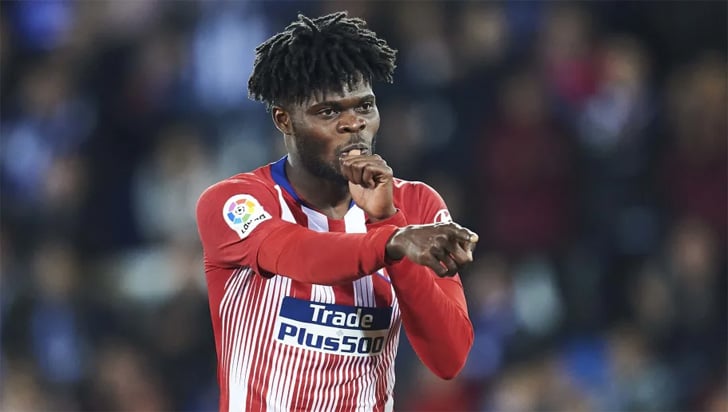 Atletico Madrid midfielder Thomas Partey