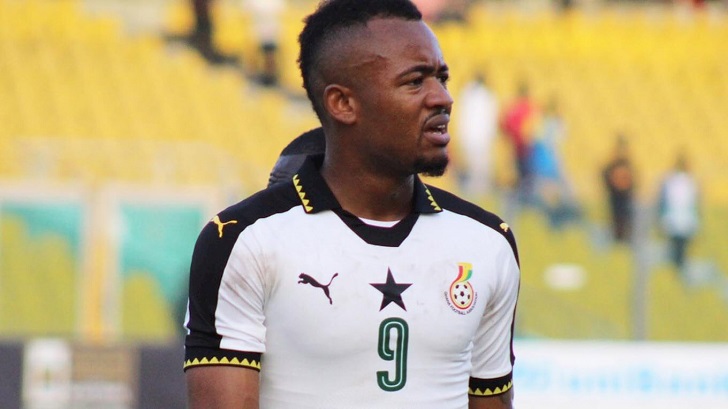 Ghana striker Jordan Ayew.