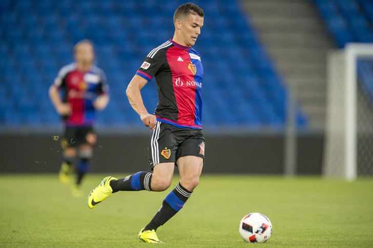 Basel midfielder Kevin Bua