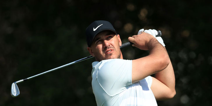 Brooks Koepka in action