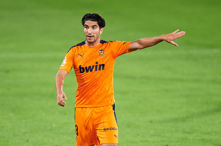 Carlos Soler of Valencia Carlos Soler of Valencia