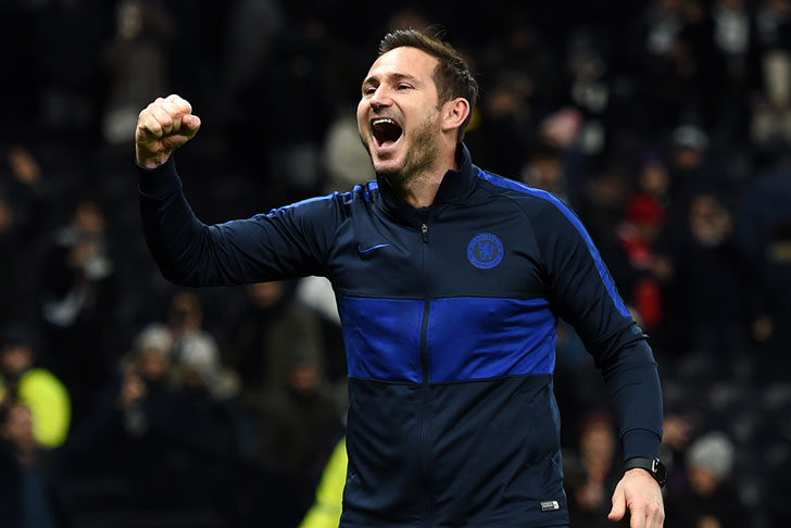 Chelsea manager Frank Lampard