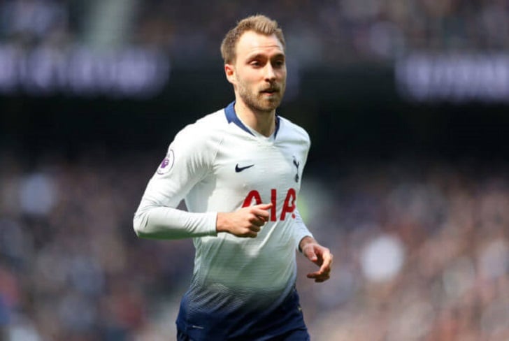 Tottenham Hotspur midfielder Christian Eriksen