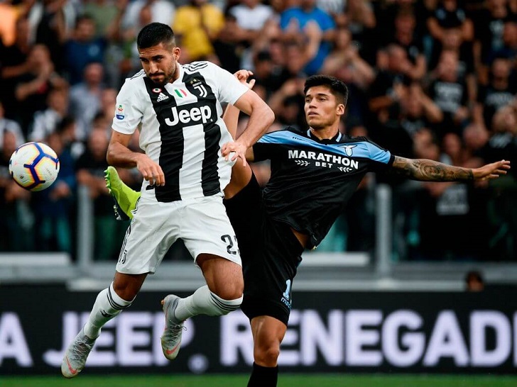 Emre Can in action for Juventus