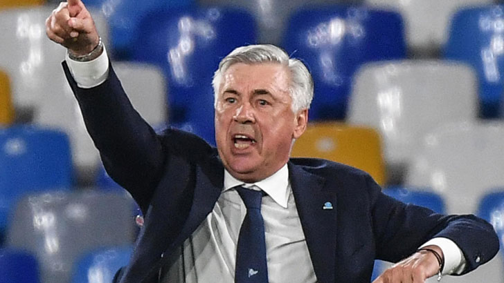 Everton manager Carlo Ancelotti