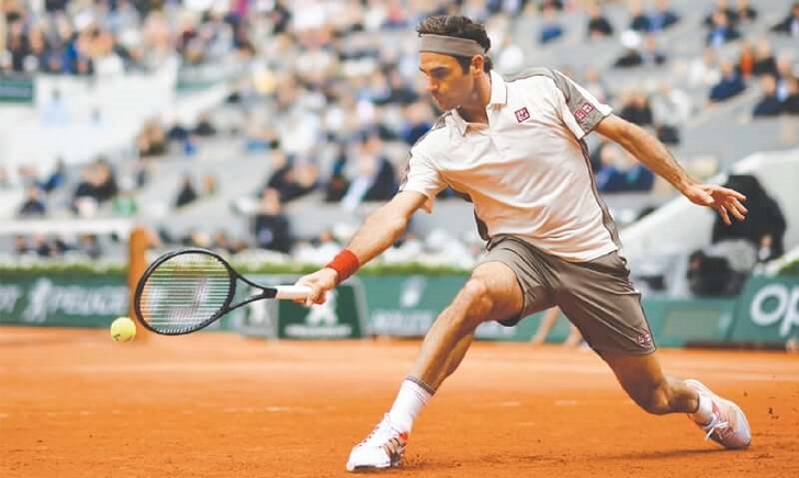 Federer reached the semifinals of the French Open.