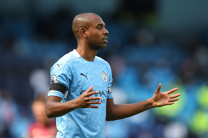 Fernandinho of Man City