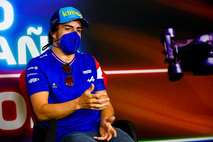 Alpine-Renault driver Fernando Alonso