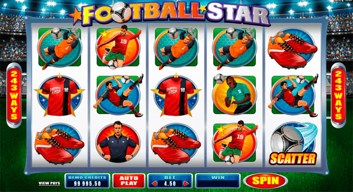 Play Football Star Online Slot at Betway Casino