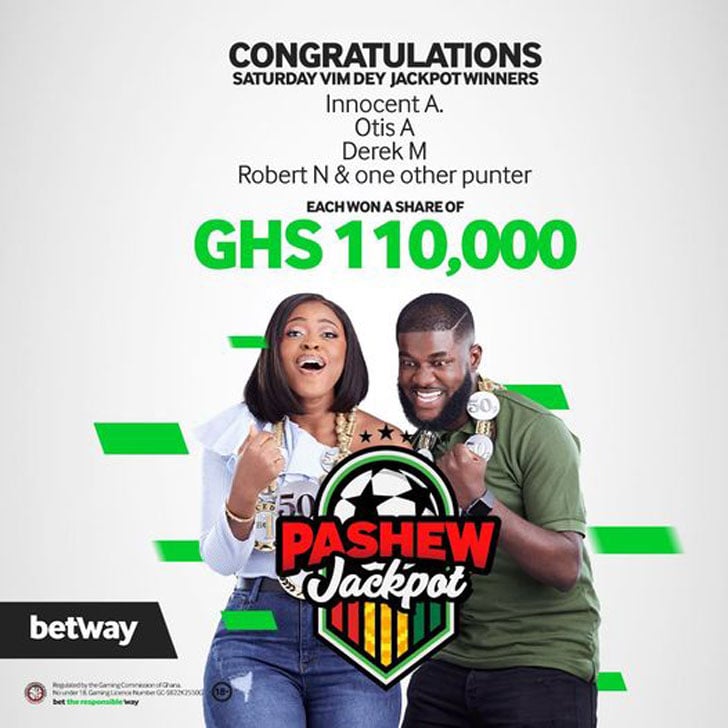 Ghana jackpot winner