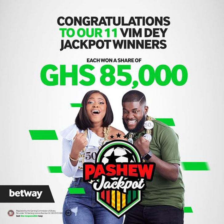 Betway Winner