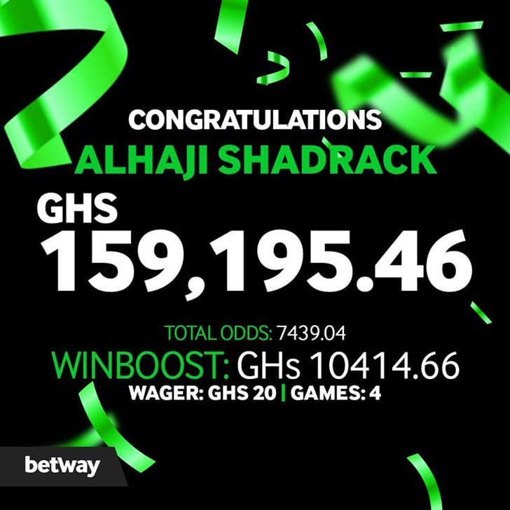 Betway Winner