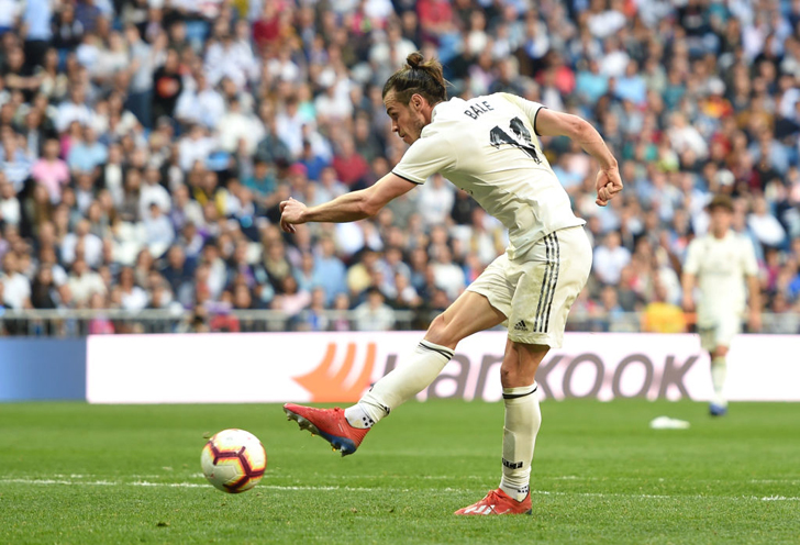 Gareth Bale in action for Real Madrid.