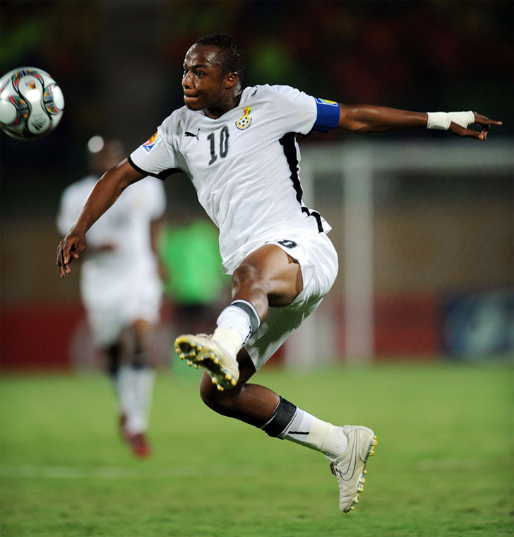 Ghana captain Andre Ayew