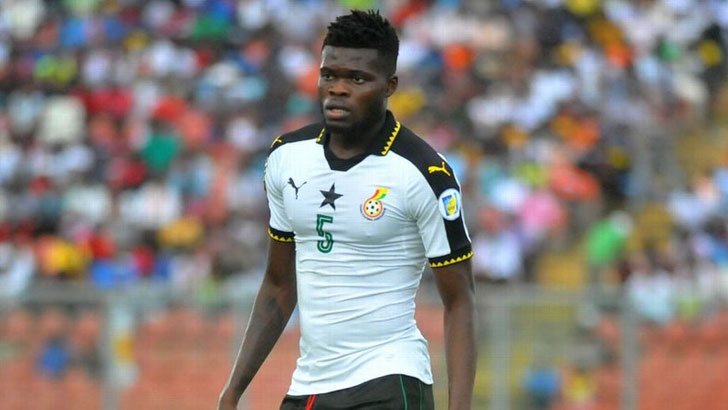 Ghana midfielder Thomas Partey