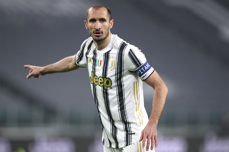 Giorgio Chiellini of Juventus