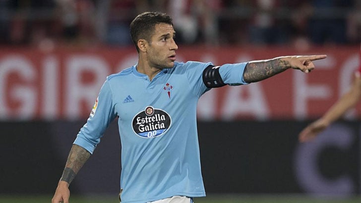 Hugo Mallo in action for Celta