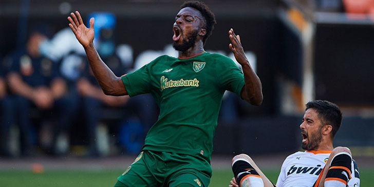 Athletic Bilbao forward Inaki Williams Athletic Bilbao forward Inaki Williams