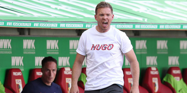 RB Leipzig head coach Julian Nagelsmann RB Leipzig head coach Julian Nagelsmann