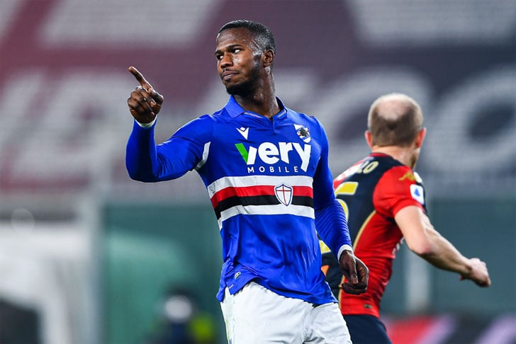 Keita Balde of Sampdoria