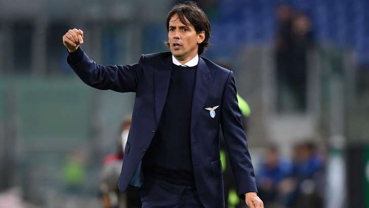 Lazio coach Simone Inzaghi