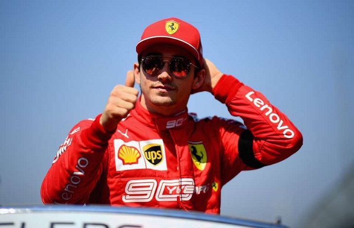 Ferrari driver Charles Leclerc will look for another impressive showing.