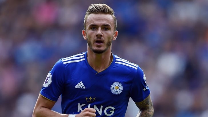 Leicester City midfielder James Maddison