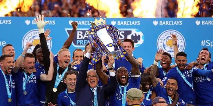 Leicester City – winners of the 2015/16 season
