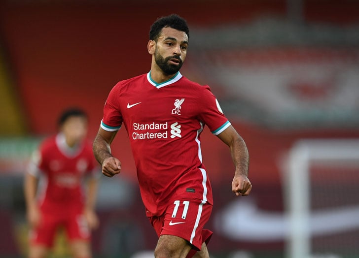 Liverpool forward Mohamed Salah