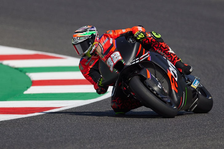 Lorenzo Savadori of Aprilia