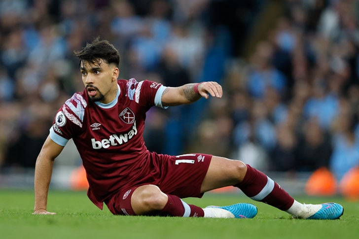 Lucas Paqueta of West Ham