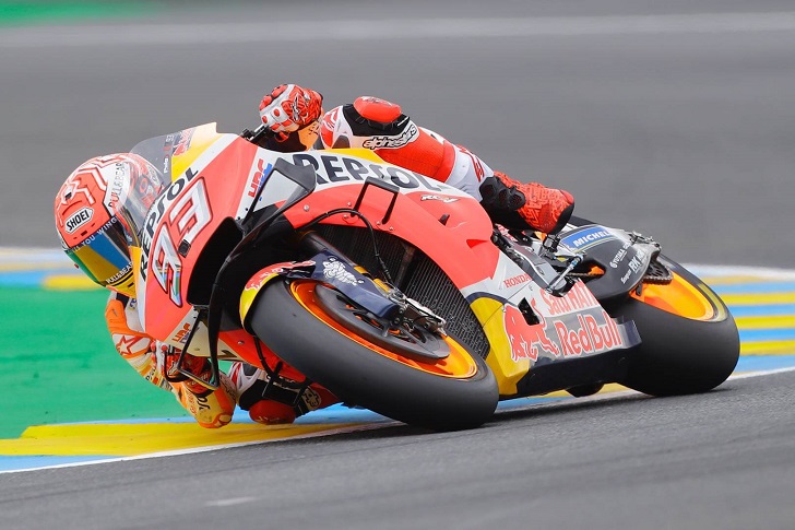 Marc Marquez of Honda.