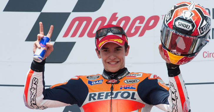 Marc Márquez of Honda