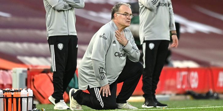 Leeds United manager Marcelo Bielsa