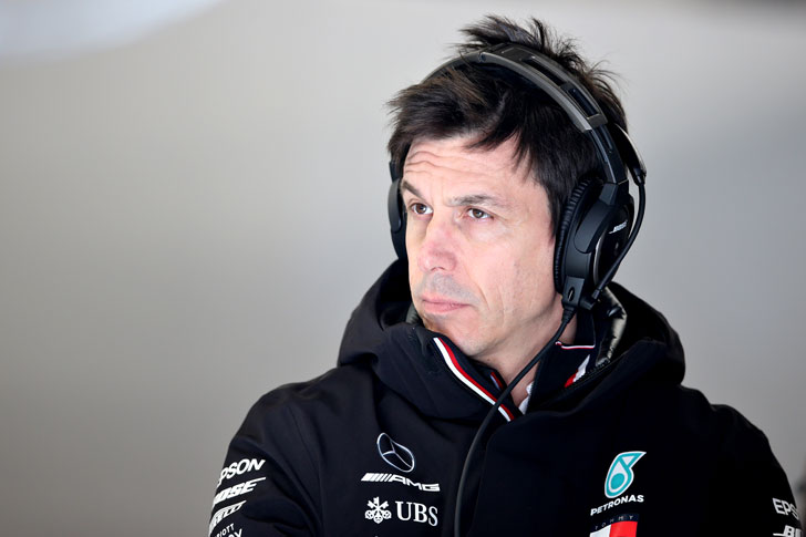 Mercedes team boss Toto Wolff