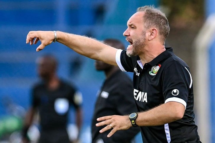 Kenya coach Sebastien Migne.