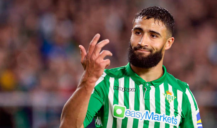 Nabil Fekir in action for Betis