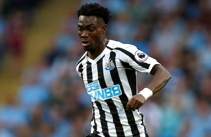 Newcastle United winger Christian Atsu