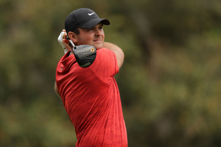Patrick Reed in action.