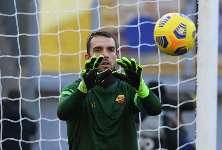 Pau Lopez of Roma Pau Lopez of Roma